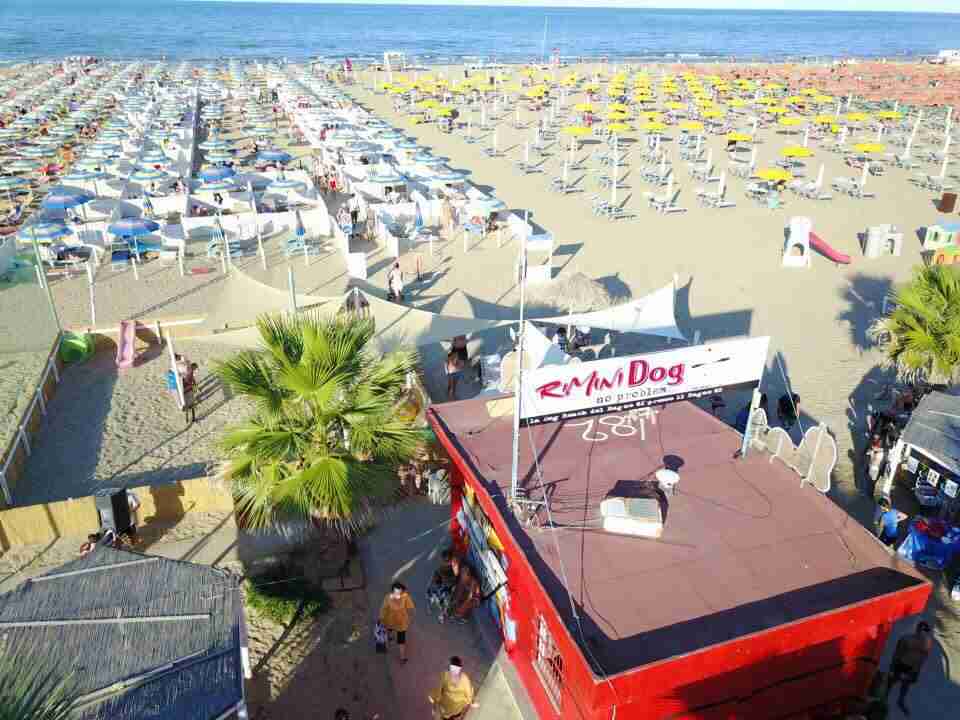 Rimini Spiaggia Dog Friendly Bagno 81
